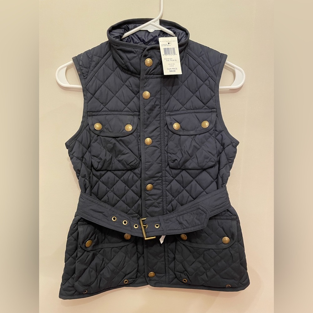 Polo Ralph Lauren Girls Belted Vest